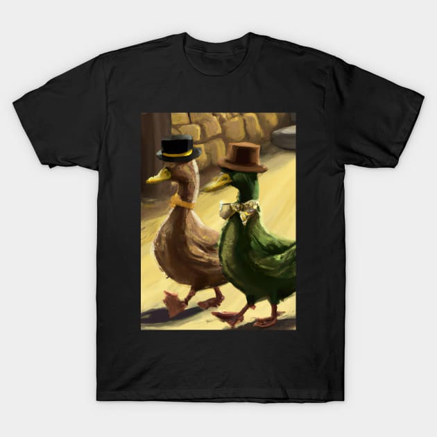 Two ducks T-Shirt by maxcode